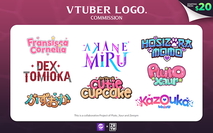 a simple vtuber logo for you