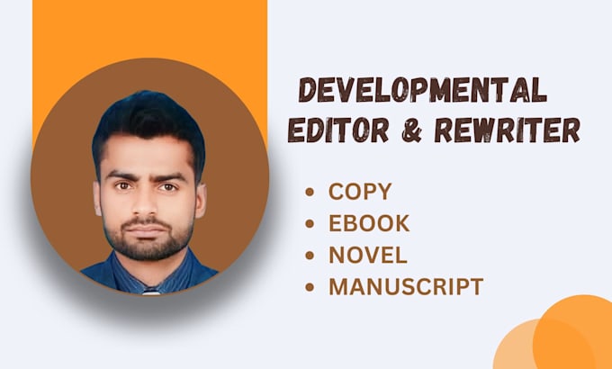 developmental rewrite, copy or line edit and proofread novel script book content