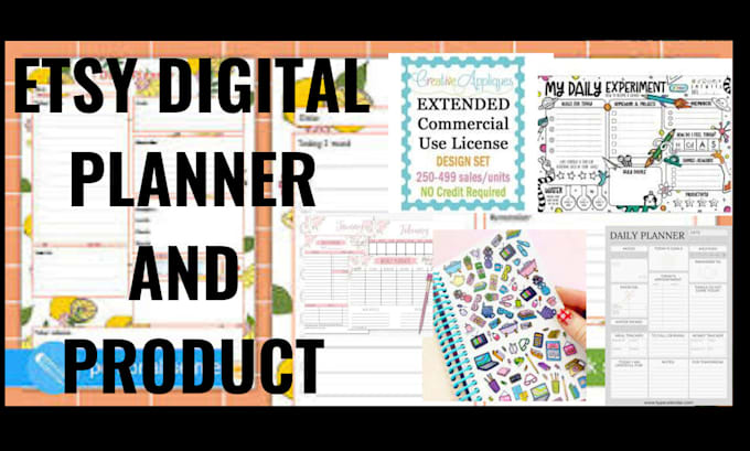 Do digital product planner for etsy journal design by Gallagher_rosie ...