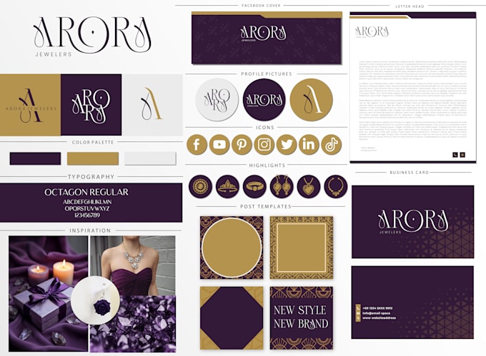 do luxury signature logo design and branding kit
