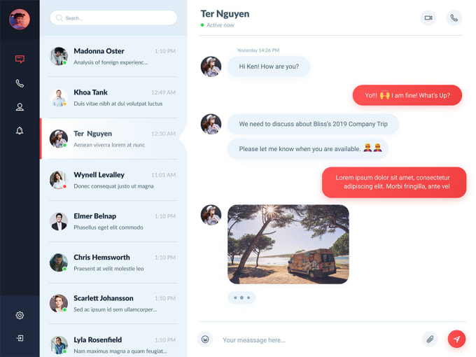 Develop chat application with node js and socket io by Abdulrehmannae ...