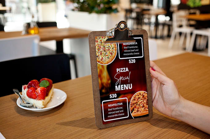 design menu and catalog design services for your restaurant