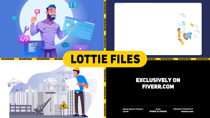 create json lottie animation for your web or app