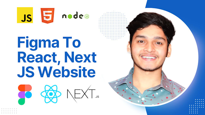 Do html css js react js next js typescript node js full stack project ...