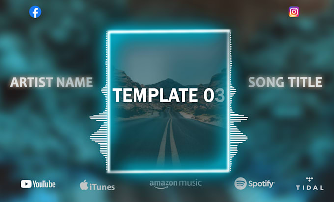 create a stunning music visualizer or audio spectrum