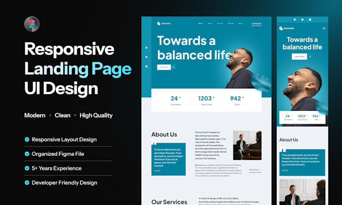 design landing page for your startups