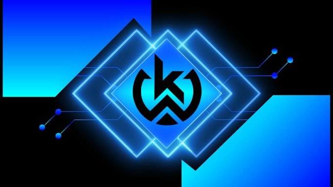 animated logo intro video