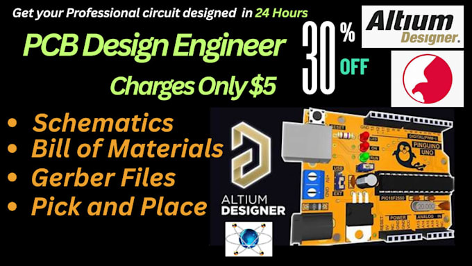 do miniature pcb design, schematic with layout using altium