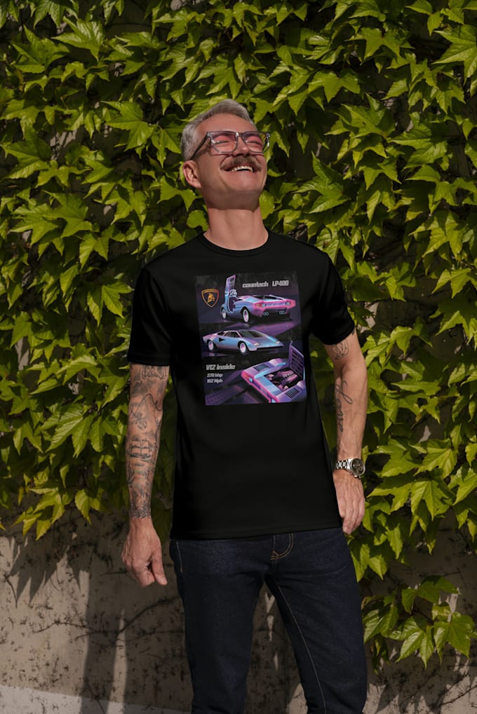 create and make you your dream car shirt prints