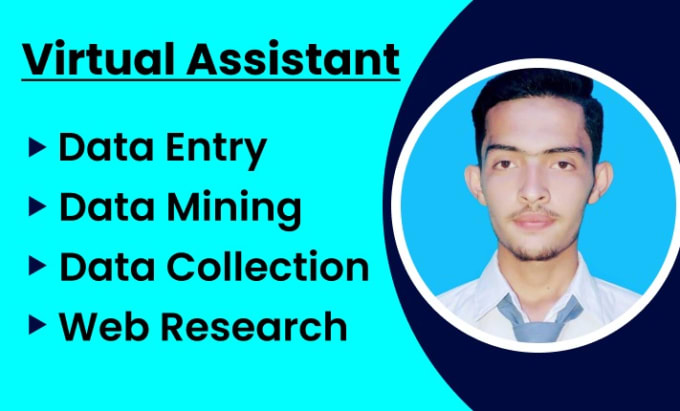 Data entry, data collection, copy paste, web research, excel data entry ...
