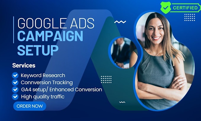setup and manage your google ads adwords PPC campaigns