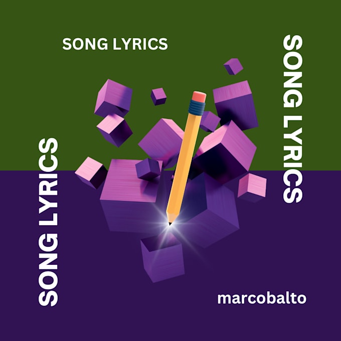 write the lyrics for every genre of music