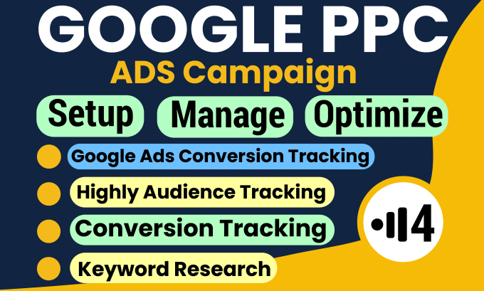 set up google leads, display, and ppc ad campaigns, as well as conversion