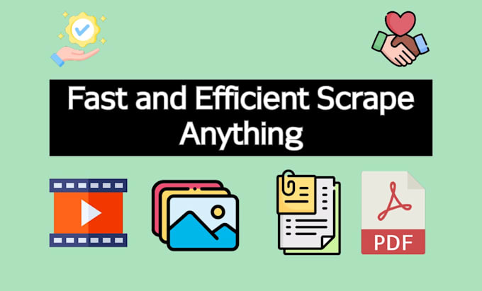 scrape any data or resource using python