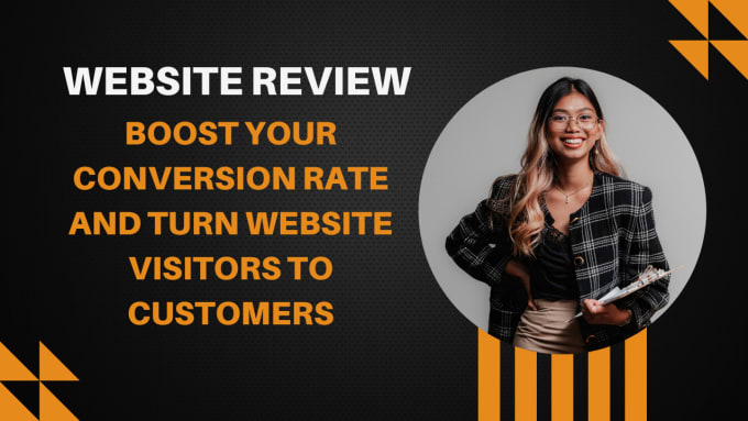 review your website user experience and suggest improvements