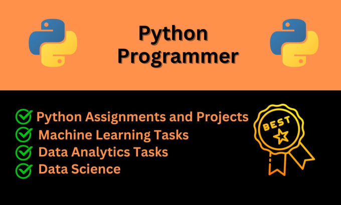 Do python programming, assignments, projects by Aadit59 | Fiverr