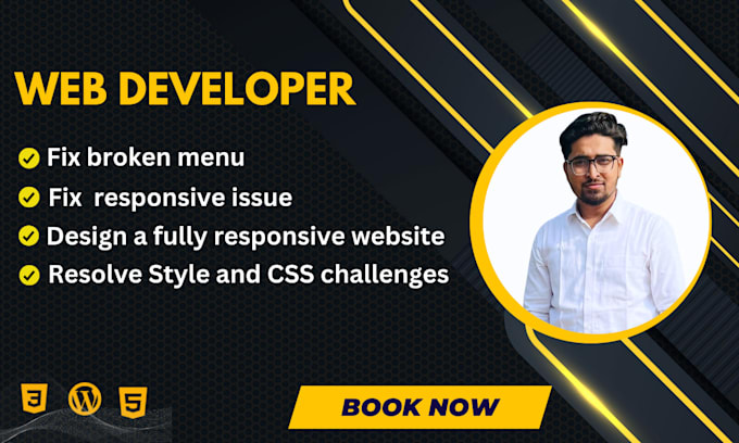 fix the error responsive issues and make it mobile friendly