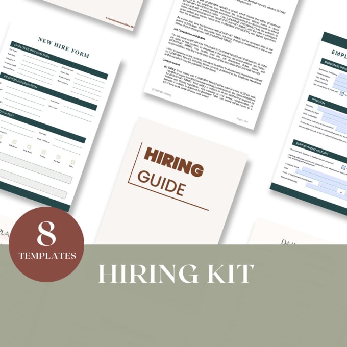 provide a US hiring kit