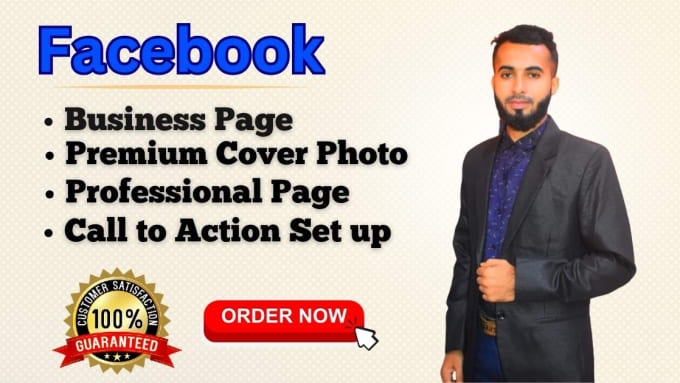 do responsive facebook business or fan page creation and setup