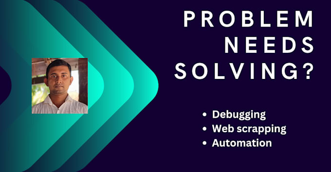 web scraping, automation, debugging and write scripts