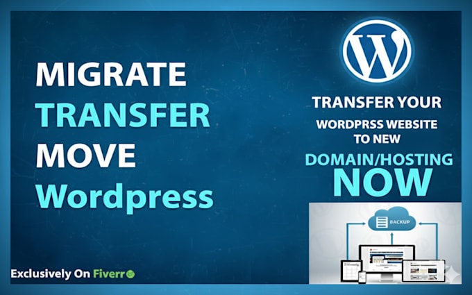 securely migrate, transfer, backup, or restore your wordpress website