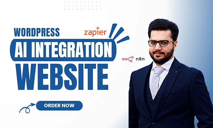 build wordpress ai automation with n8n zapier make workflows