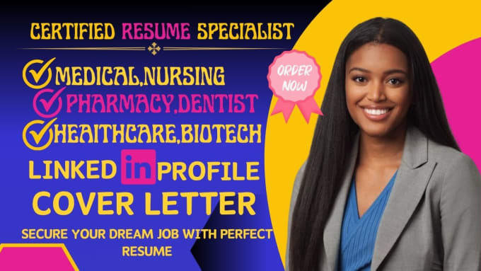 Write professional nursing, medical, healthcare resume and resume ...