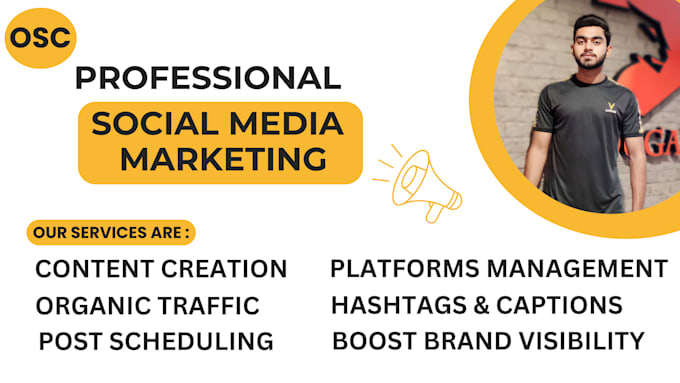 be a social media marketing manager