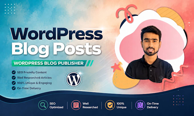 publish articles and blog posts on wordpress with on page SEO