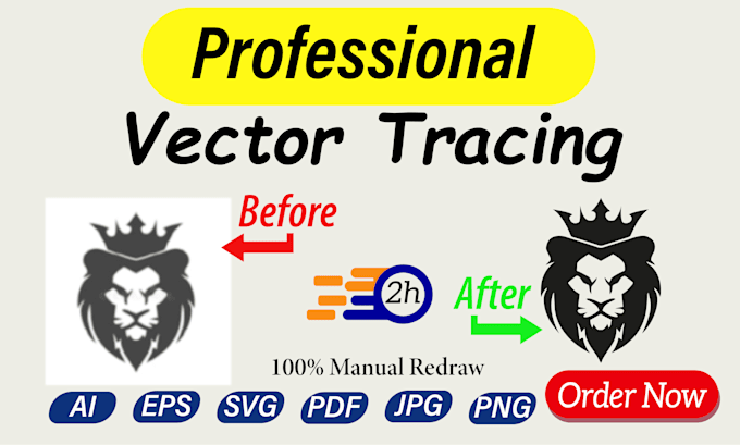 vector trace convert image to vector jpeg to vector logo to vector