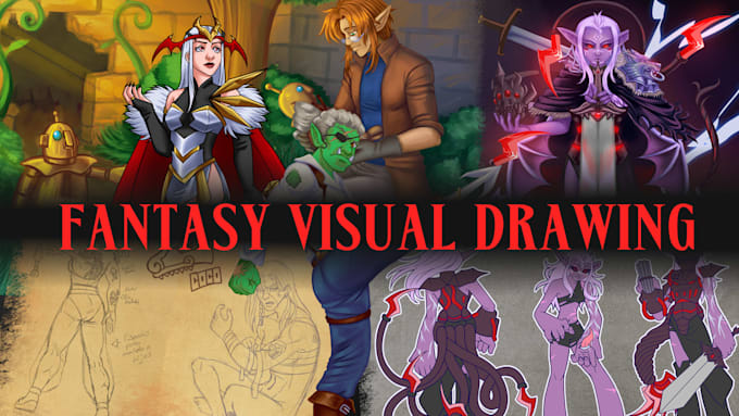 draw your dnd or roleplay game visuals