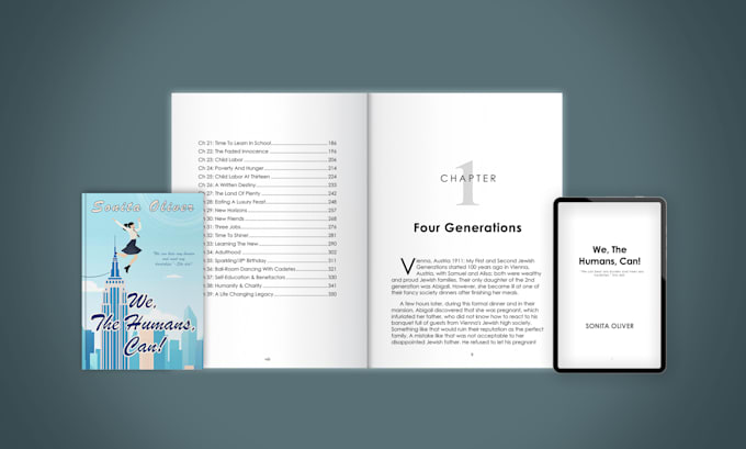 do professional layout formatting and typesetting