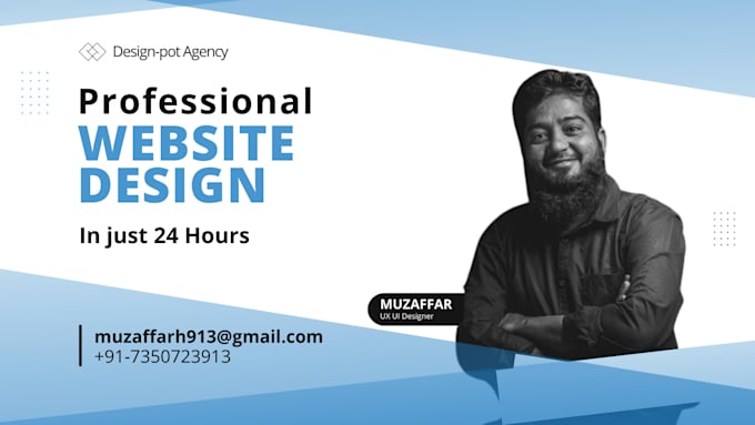 create modern and responsive website for your business