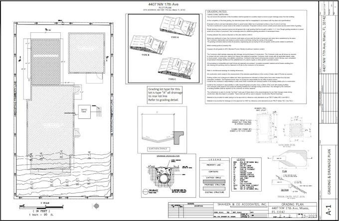 create grading, erosion control, drainage and utility plans
