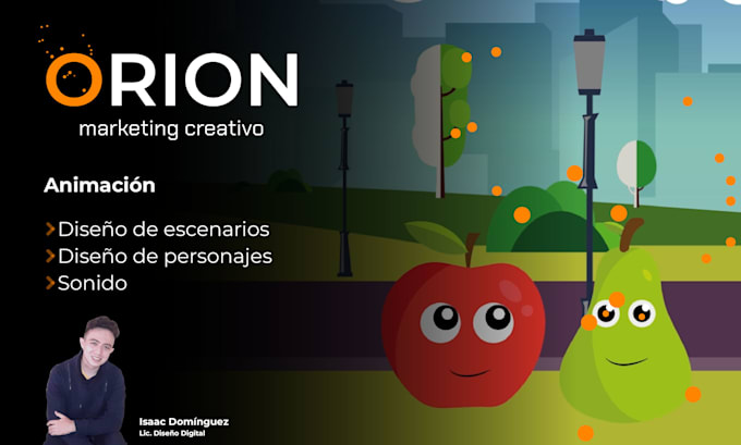 create the animation cartoon 2d