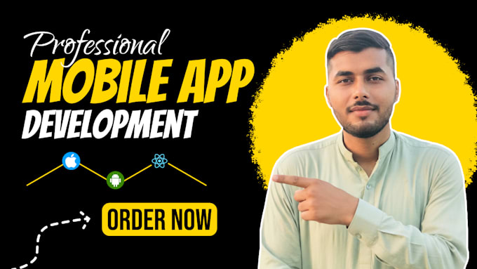 develop android and ios mobile apps using react native