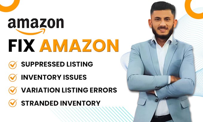 fix amazon suppressed and variation listing errors, stranded inventory issues