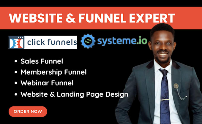 clone landing pages, sales funnel on lightfunnel, systeme io, funnelish