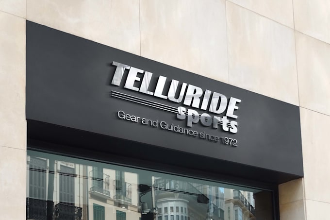 create amazing shop front and signage for you