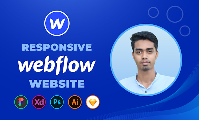 design and develop responsive webflow website for your business