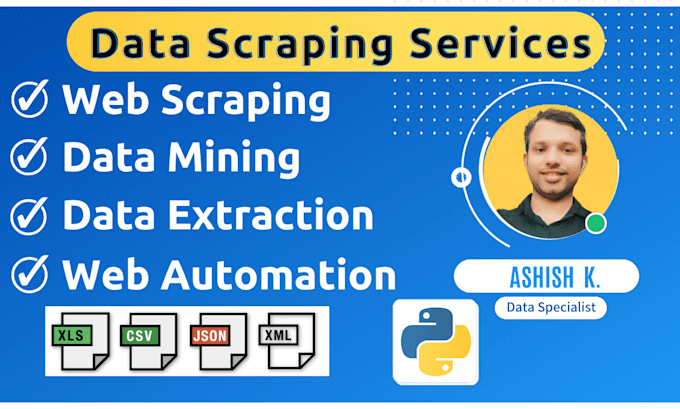 web scraping, data extraction, data mining any website upto 50k in 1 day