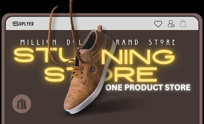 craft impactful single product shopify dropshipping store