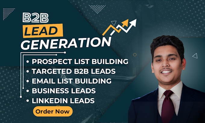 do b2b lead generation, linkedin leads, business leads and lead list building