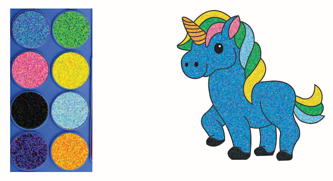 make coloring page video for youtube channel
