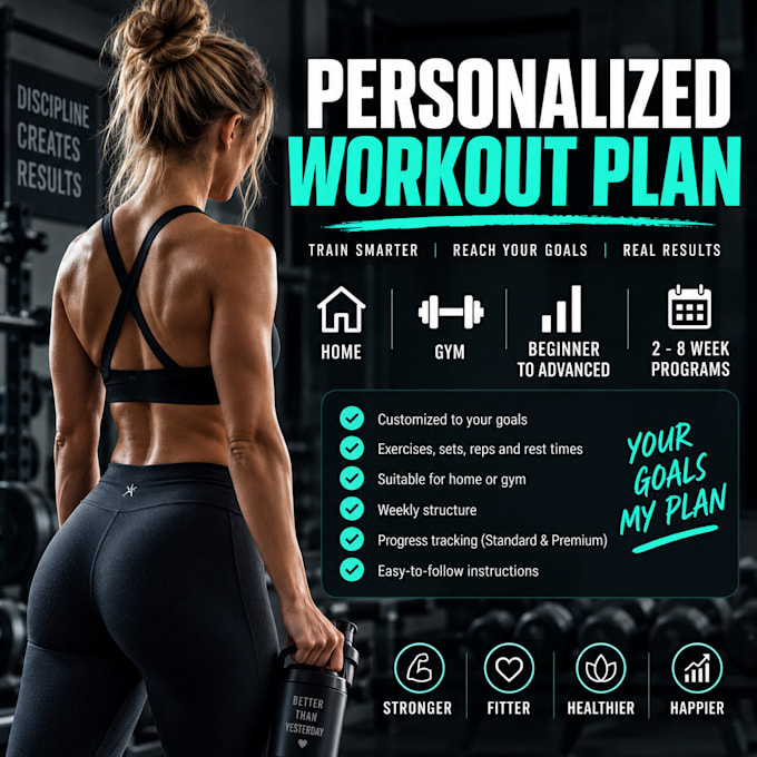 create a personalized workout plan for your fitness goals