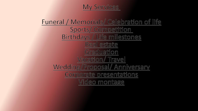 make you a creative slide show