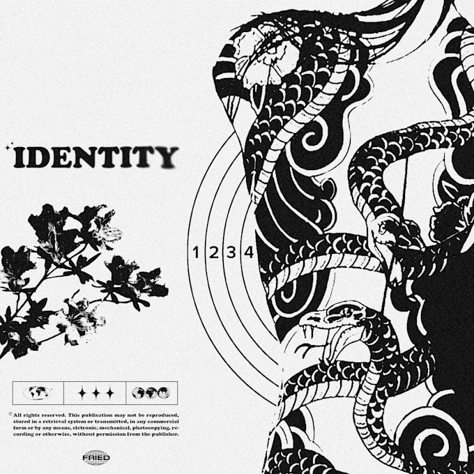 design an aesthetical cover art for you