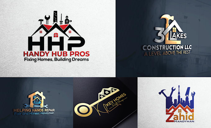 do outstanding roofing, handyman home repair remodeling logo