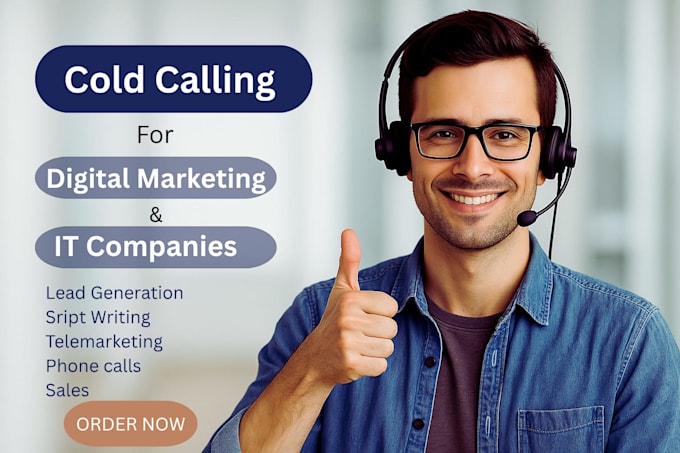do cold calling for IT and digital marketing companies