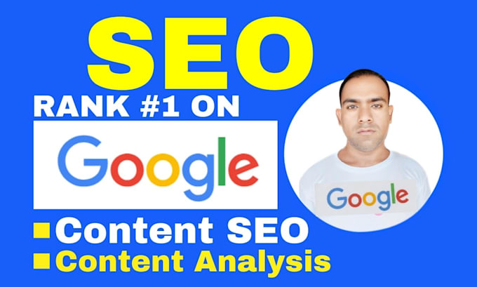 do written content SEO and analysis for first position on google